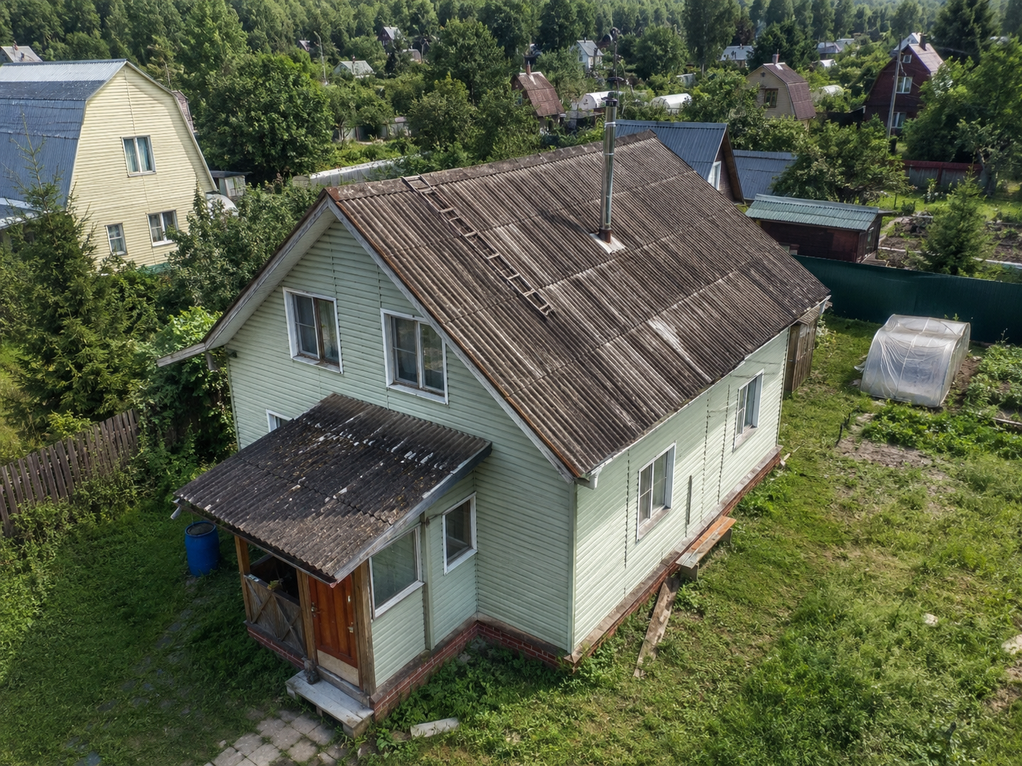 Замена кровли в частном доме